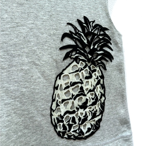 MSGM Pineapple Aplique Sweatshirt - Picture 2 of 8
